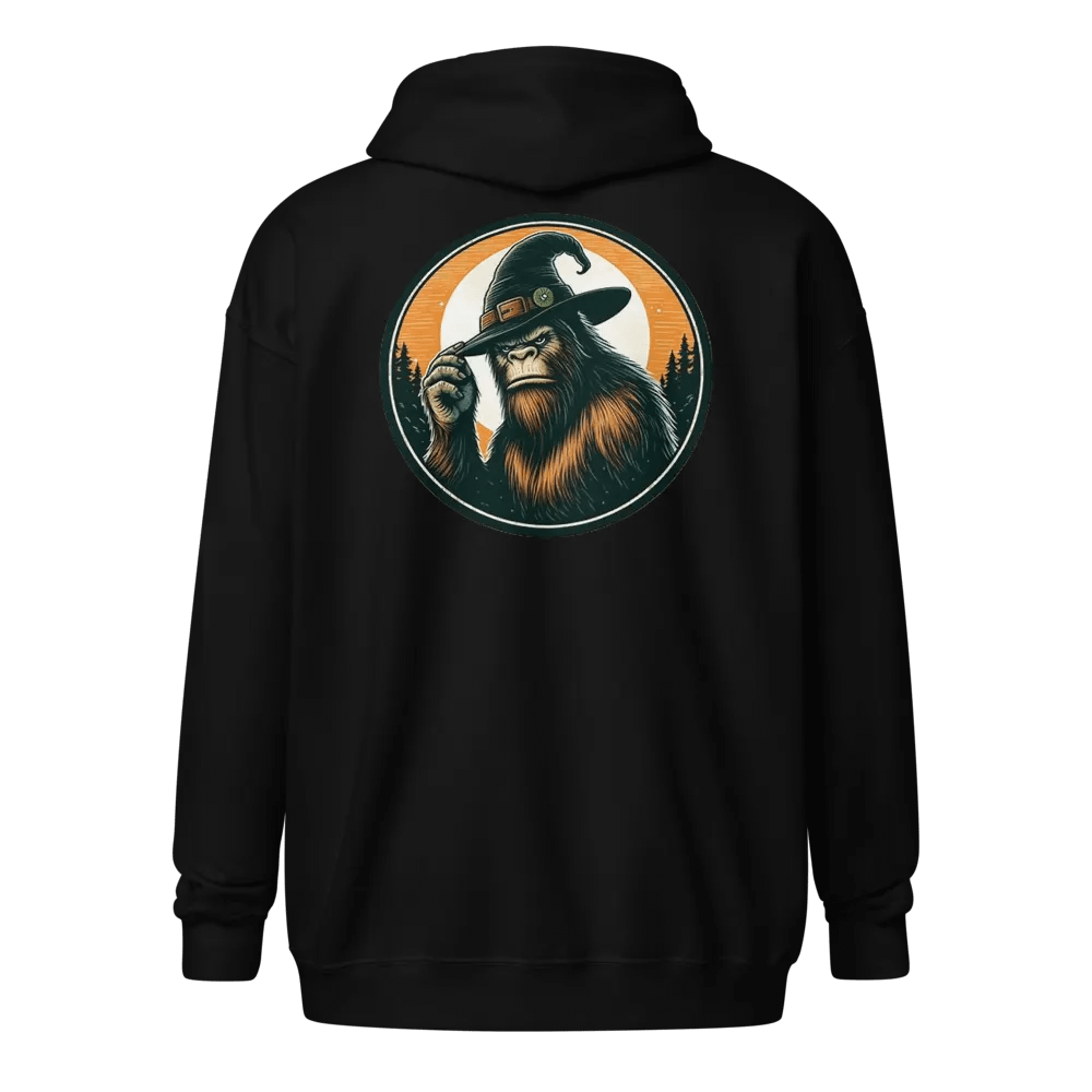 HALLOWEEN ZIP HOODIE - WITCH HAT product image (1)