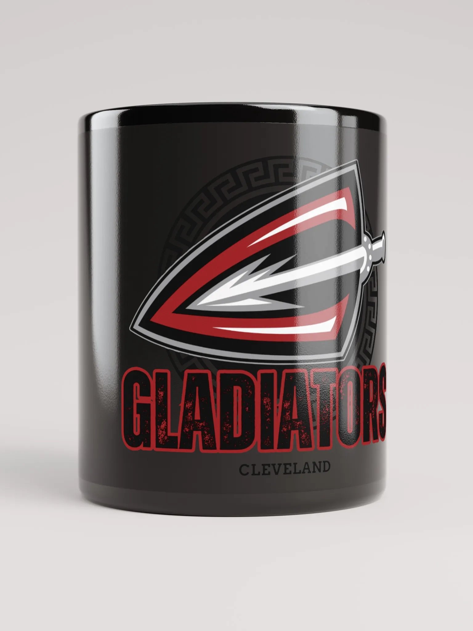 Cleveland Gladiators Black Mug product image (1)