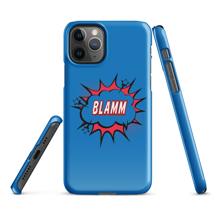 BLAMM! Blue Tough Phone Case – Bold Protection Inspired by HQ Mar’s Hit Song product image (1)