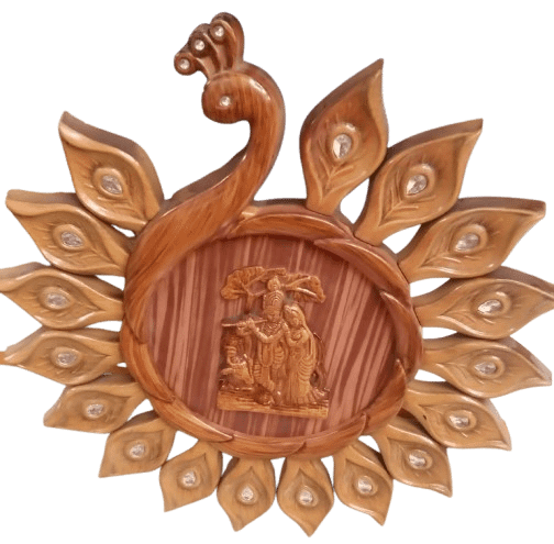 RADHA KRISHNA PEACOCK FREAM product image (3)