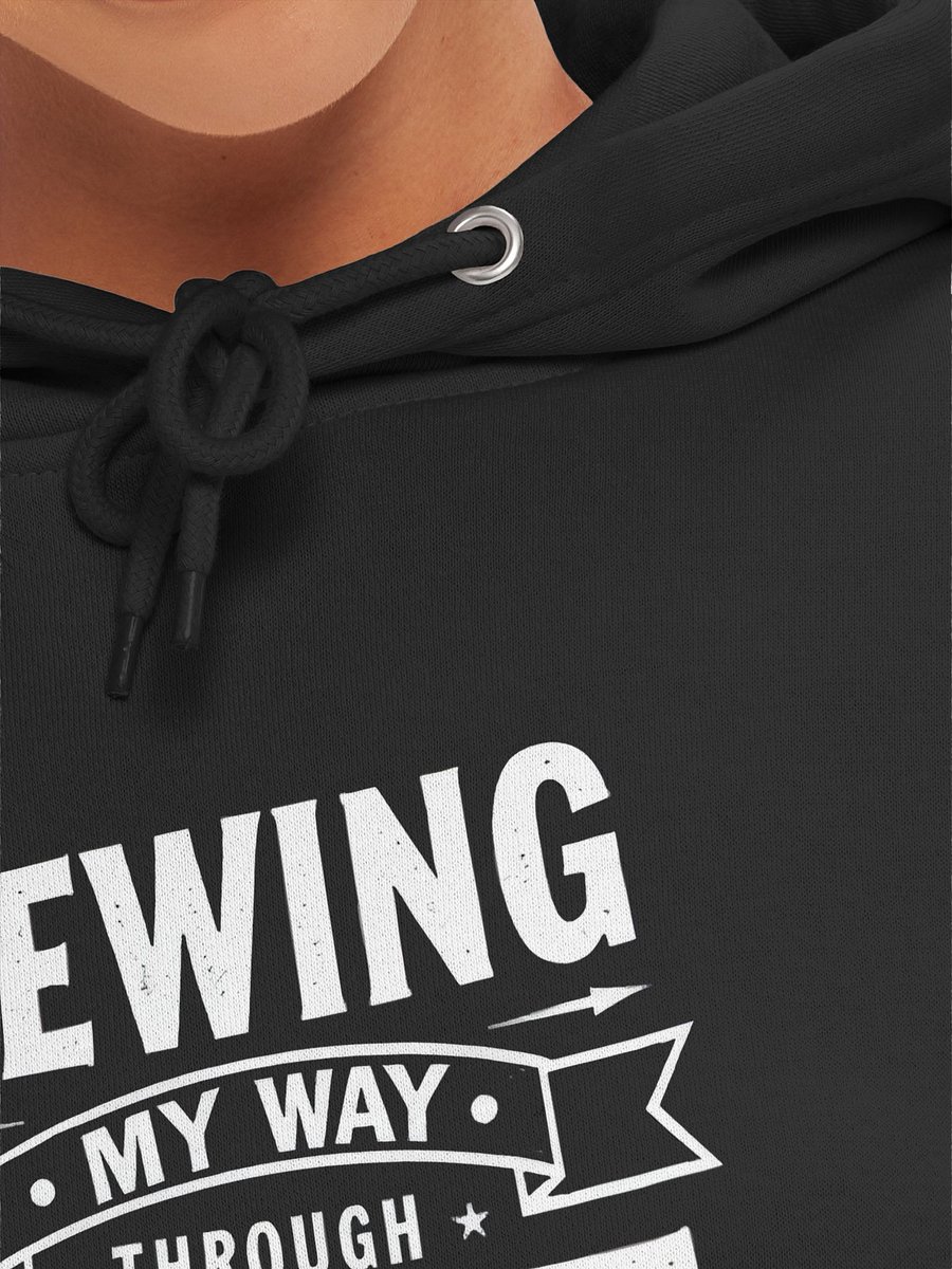 Sewing Through Life - Hoodie product image (7)