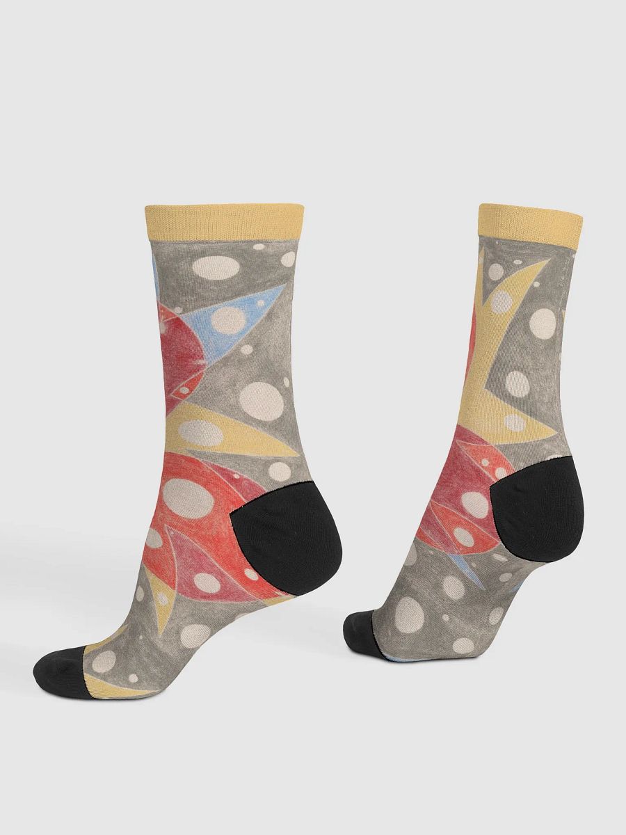 Cartoon conflict crew socks (var 1) product image (4)