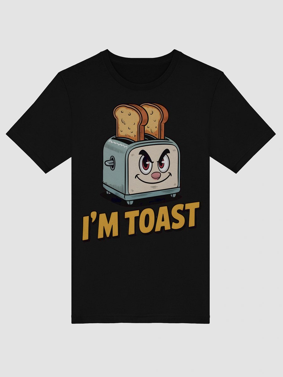 Mischievous Toaster 'I'M TOAST' T-Shirt product image (34)