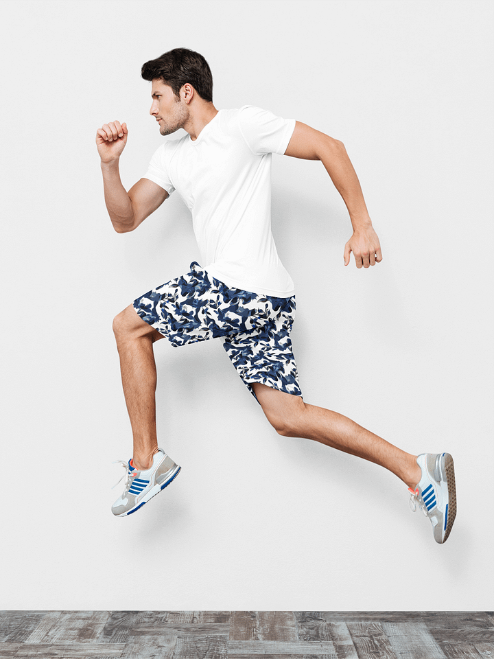 Wild Waves | Recycled Unisex Mesh Shorts product image (1)