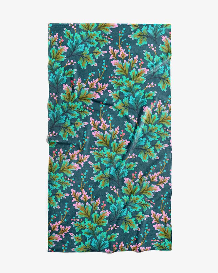 Beach Towel - Frilled Foliage / Green product image (1)