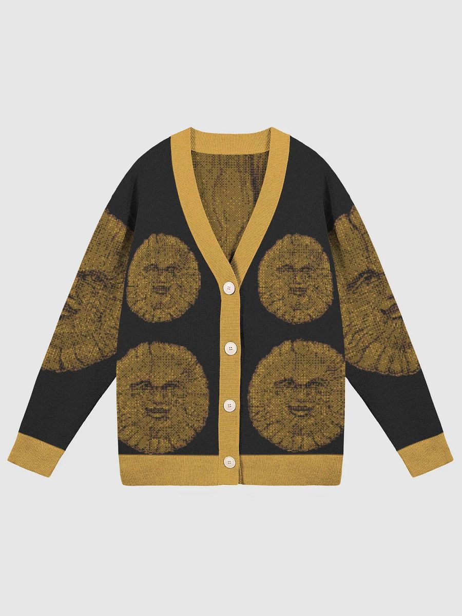 Green Man knit cardigan product image (3)