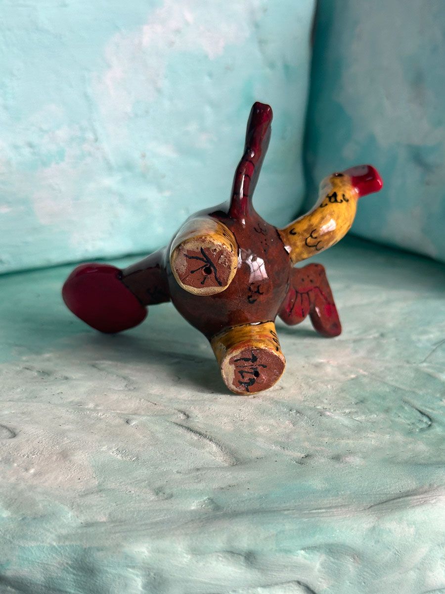 Turkey Oviraptor Ceramic Spill product image (4)
