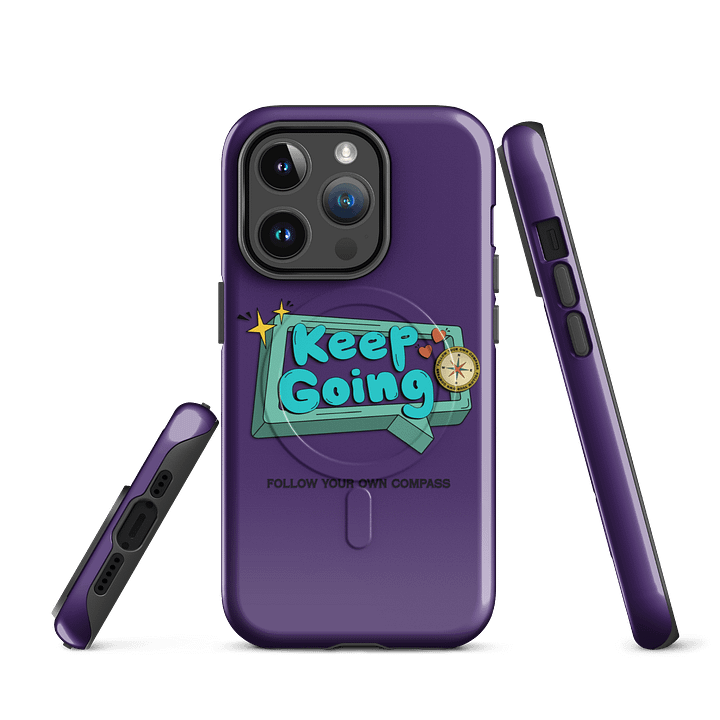 keep going ♡ phone case (iPhone - MagSafe Tough Case) product image (3)