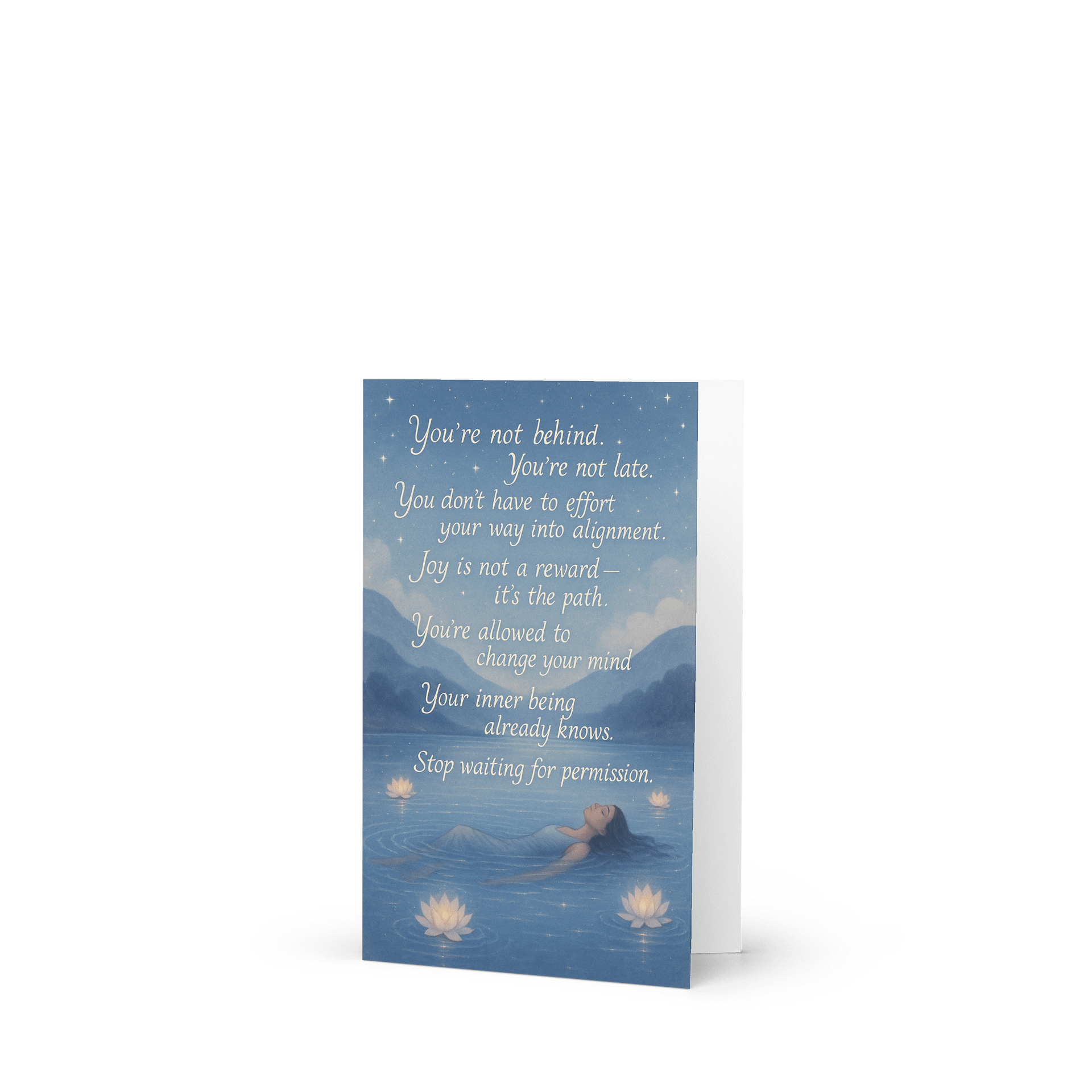 You Are Not Behind - Card product image (3)