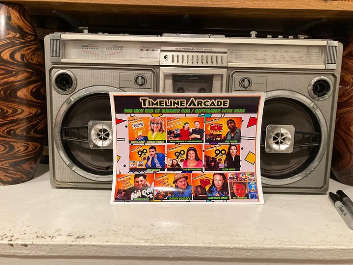 EVENT EXCLUSIVE DESIGNS: Autographed Michael Ray Bower TimeLine Arcade Event 9/14/24 Photo LIMITED product image (2)