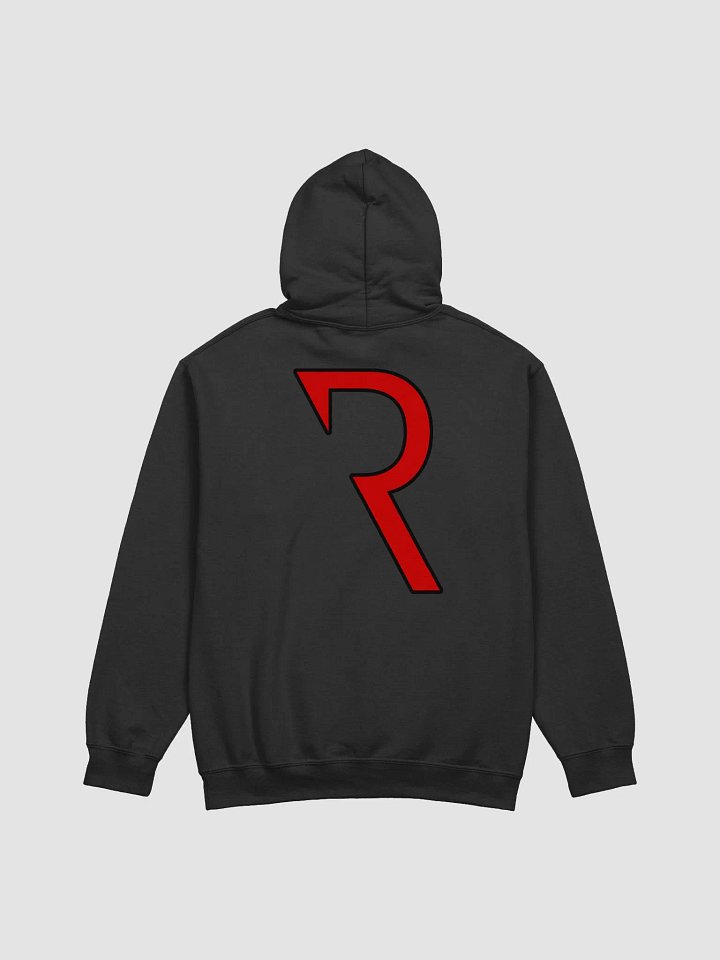 Hoodie R logo back product image (1)