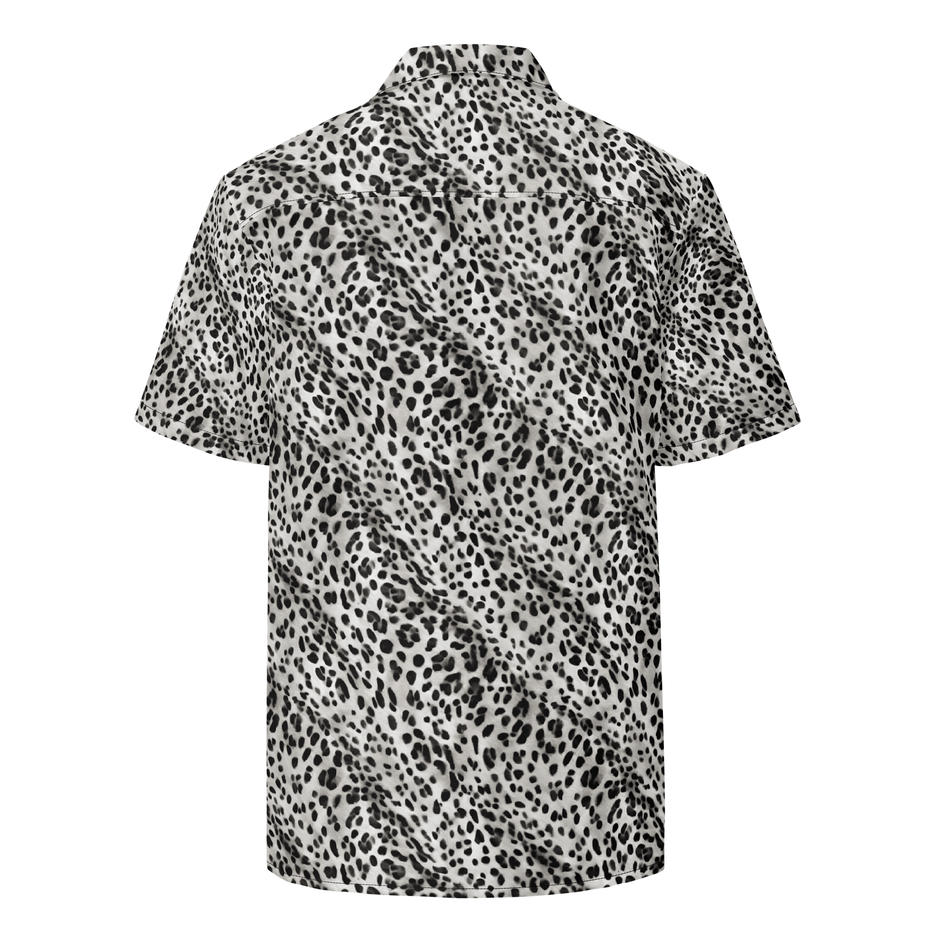 Grey Leopard Hawaiian Shirt product image (2)