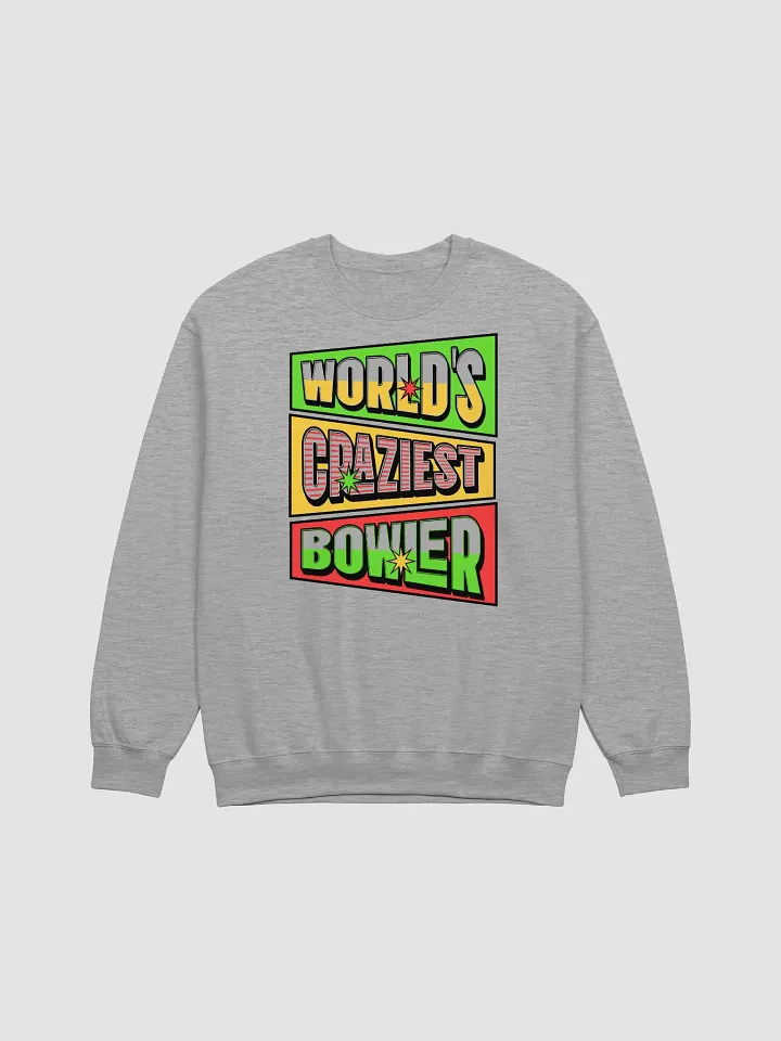 Worlds Craziest Bowler Comic Sweatshirt product image (21)