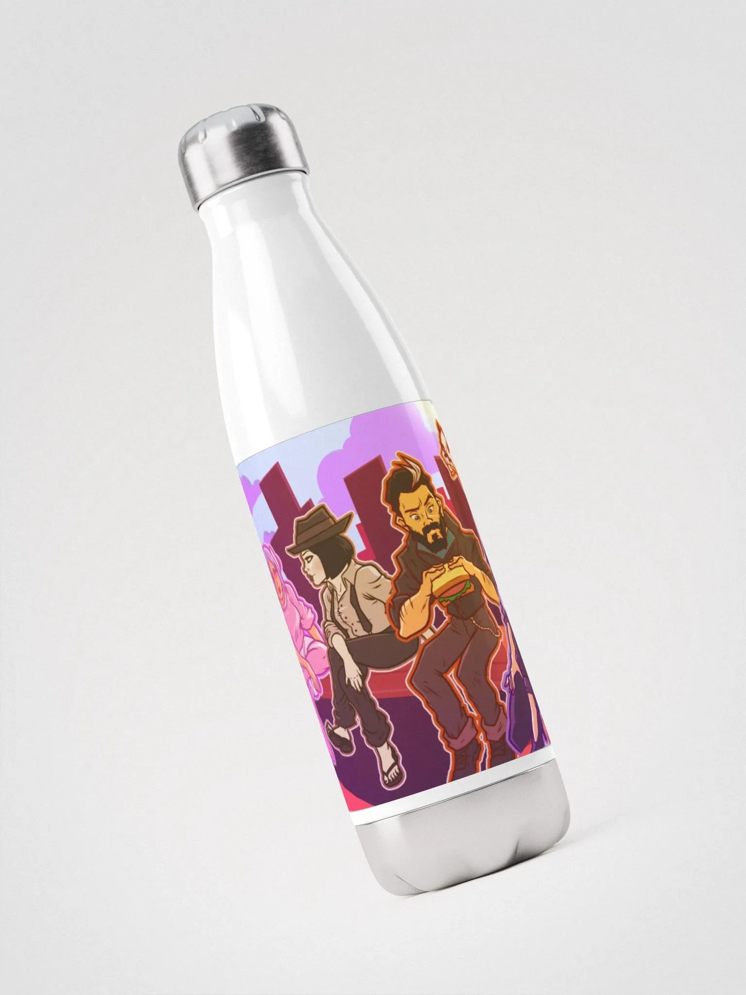 Into the Cheekiverse Steel Water Bottle product image (3)