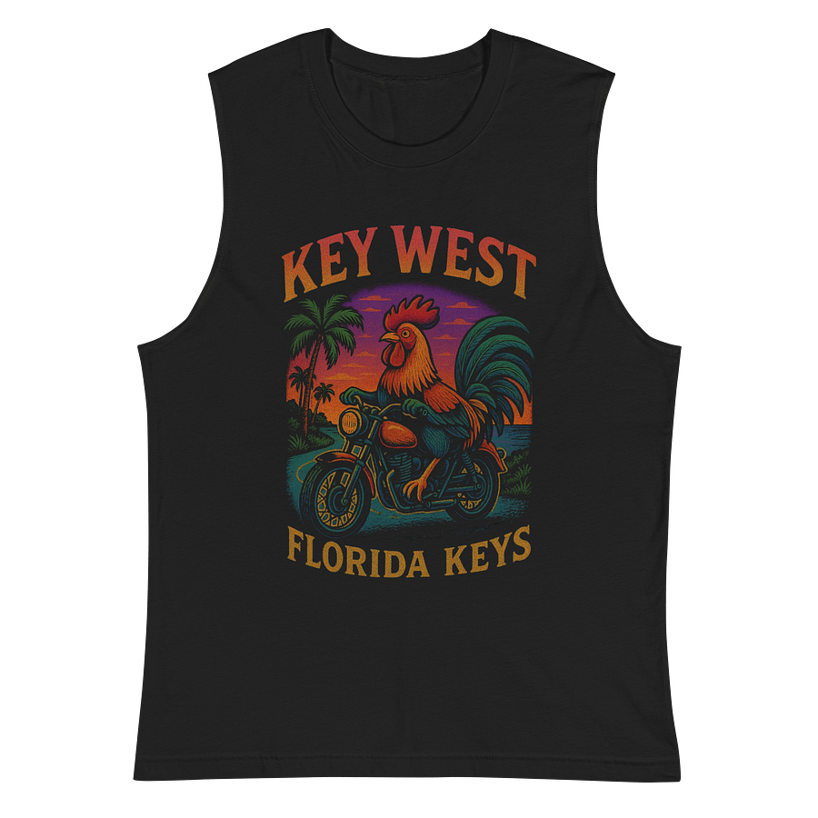 Key West Rider Rooster Men's Tank Top product image (3)