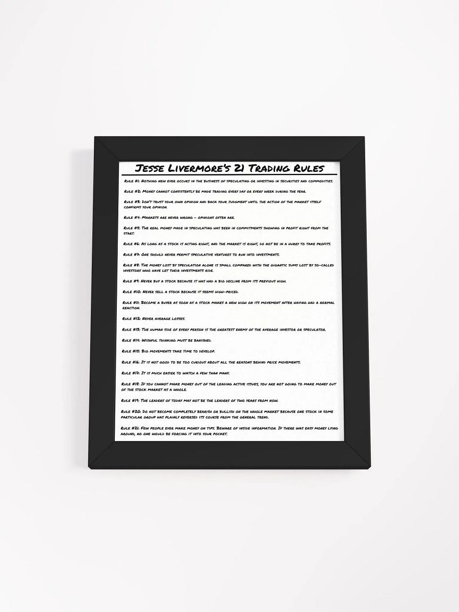 jesse livermore's 21 trading rules product image (2)
