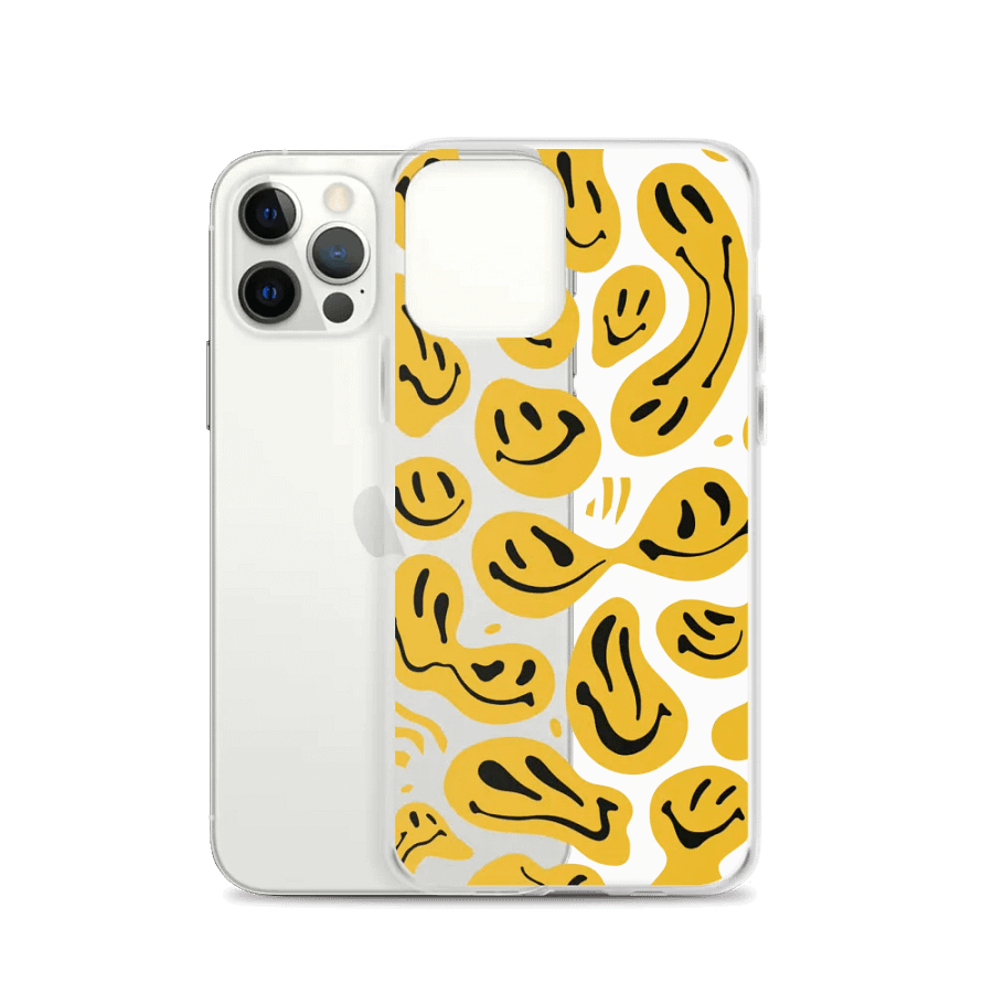 Melted Happiness Clear iPhone Case product image (2)