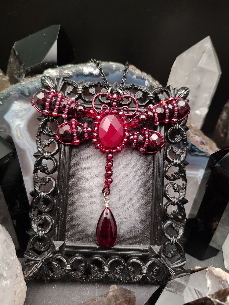 Dragonfly - Blood Garnet Mass product image (1)