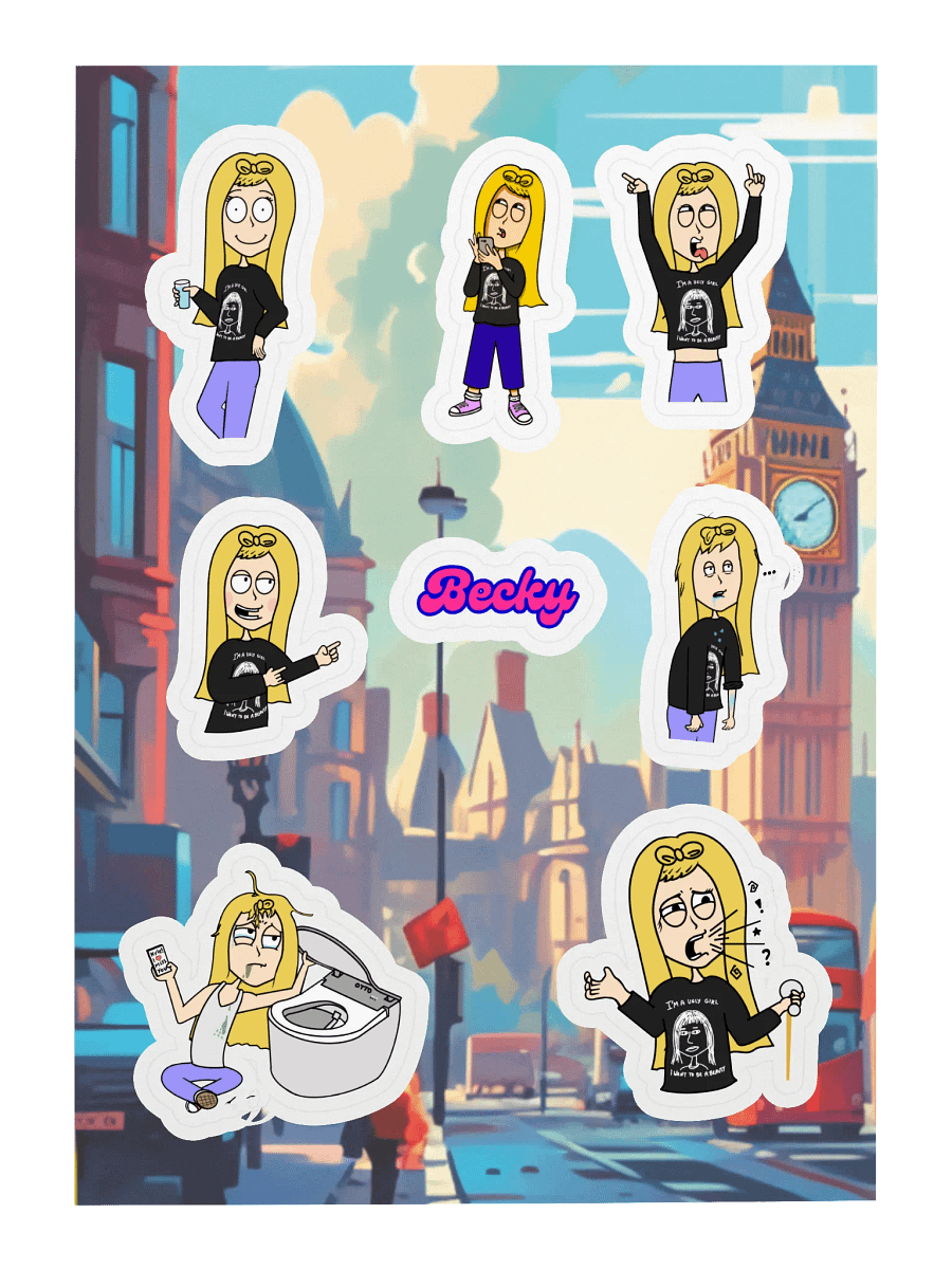 Becky Stickers! product image (3)