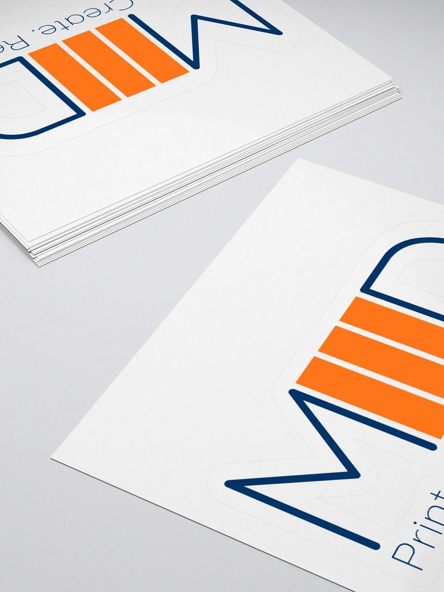 MIIID Print. Create. Repeat. Sticker product image (10)