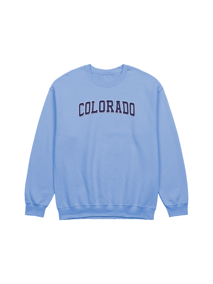 Colorado Vintage Stylish Embroidery Classic Crewneck Sweatshirt product image (1)
