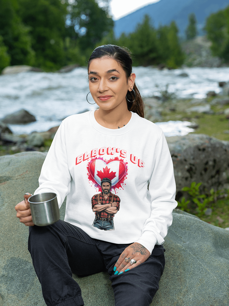 Canadian Flag Heart Premium Sweatshirt product image (1)
