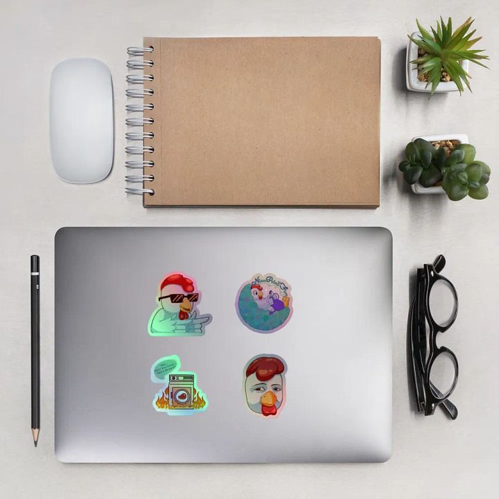 Holographic Emote Sticker Sheet product image (2)