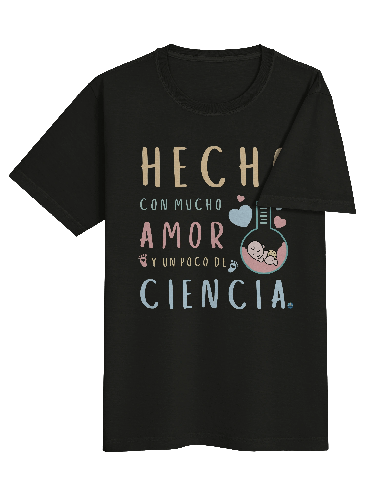 Bebé hecho con amor y ciencia Oversized Tee product image (4)