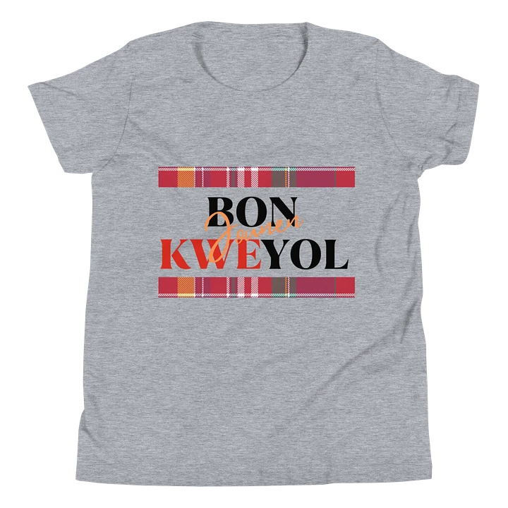 KWEYOL Madras Youth T-Shirt product image (2)