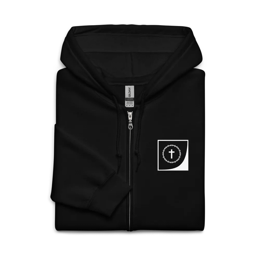 Christ/acc Full-Zip Hoodie (Dark) product image (4)