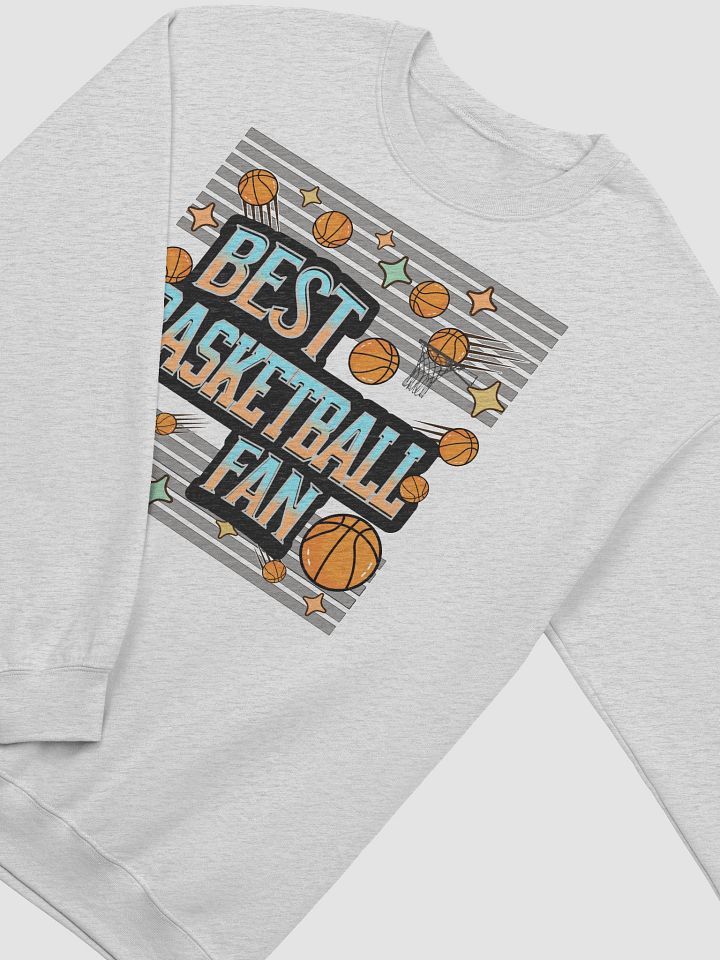 Best Basketball Fan Swish in Style Crewneck Sweatshirt product image (16)