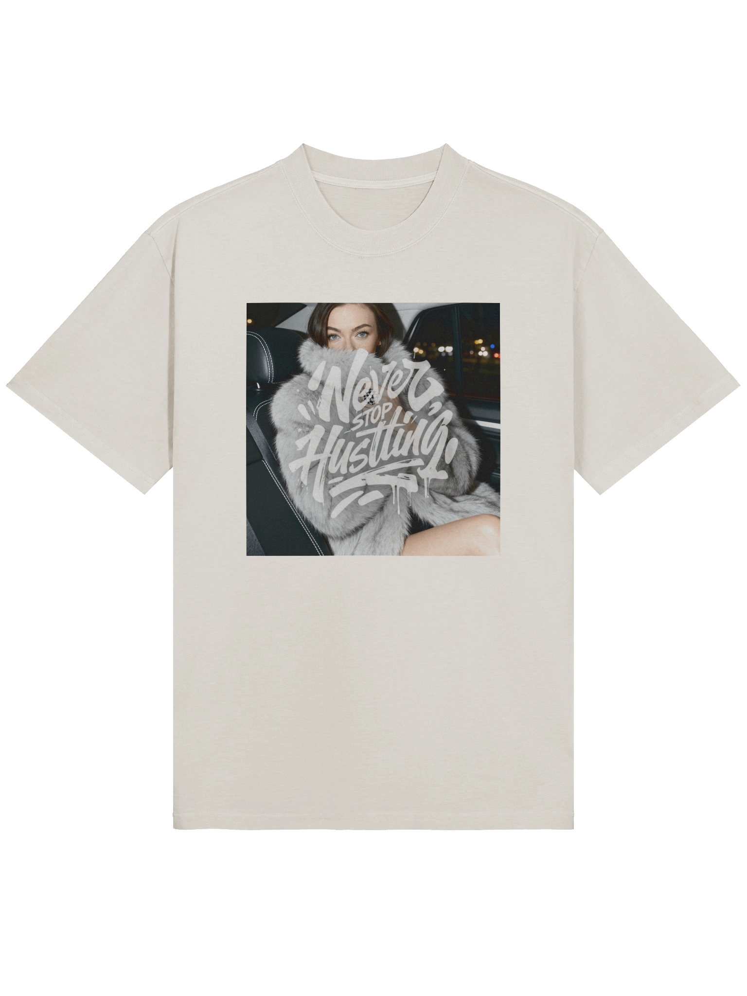 never stop hustling premium t-shirt product image (1)