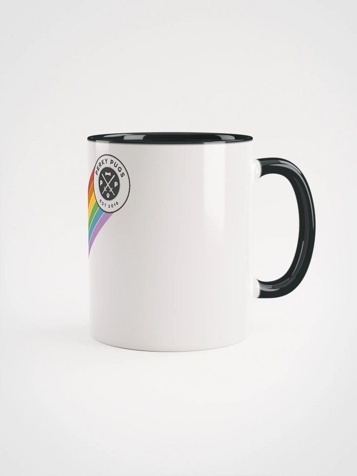 Perky Pride 2024 Retro Stripe Mug product image (1)