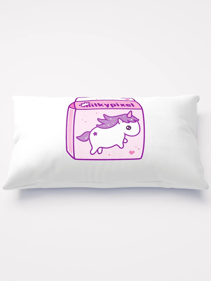 Milky Pixel Logo Comfy Pillow product image (2)
