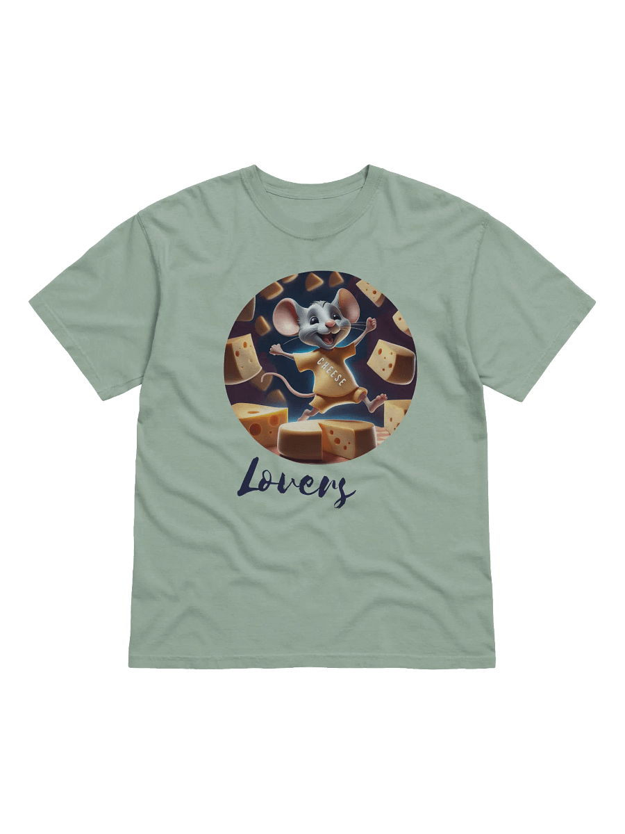Cheese Lovers' Joyful Mouse T-Shirt product image (5)