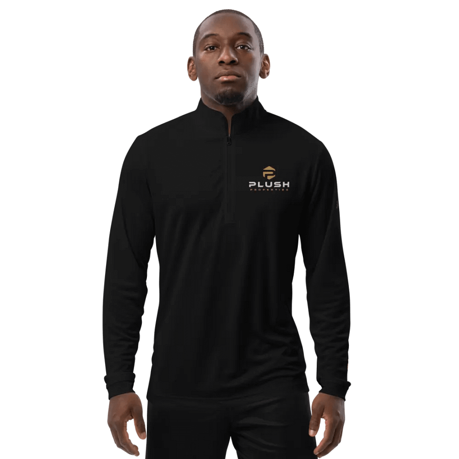 Plush Lightweight Quarter-Zip Pullover by Adidas product image (3)