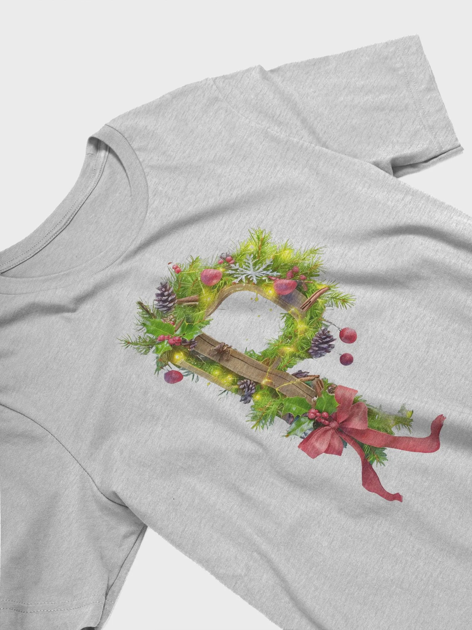 Festive Fir Letter P T-Shirt product image (2)