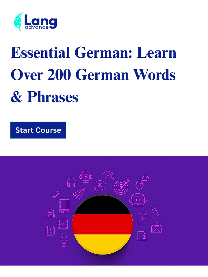 Essential German: Learn Over 200 German Words & Phrases product image (1)