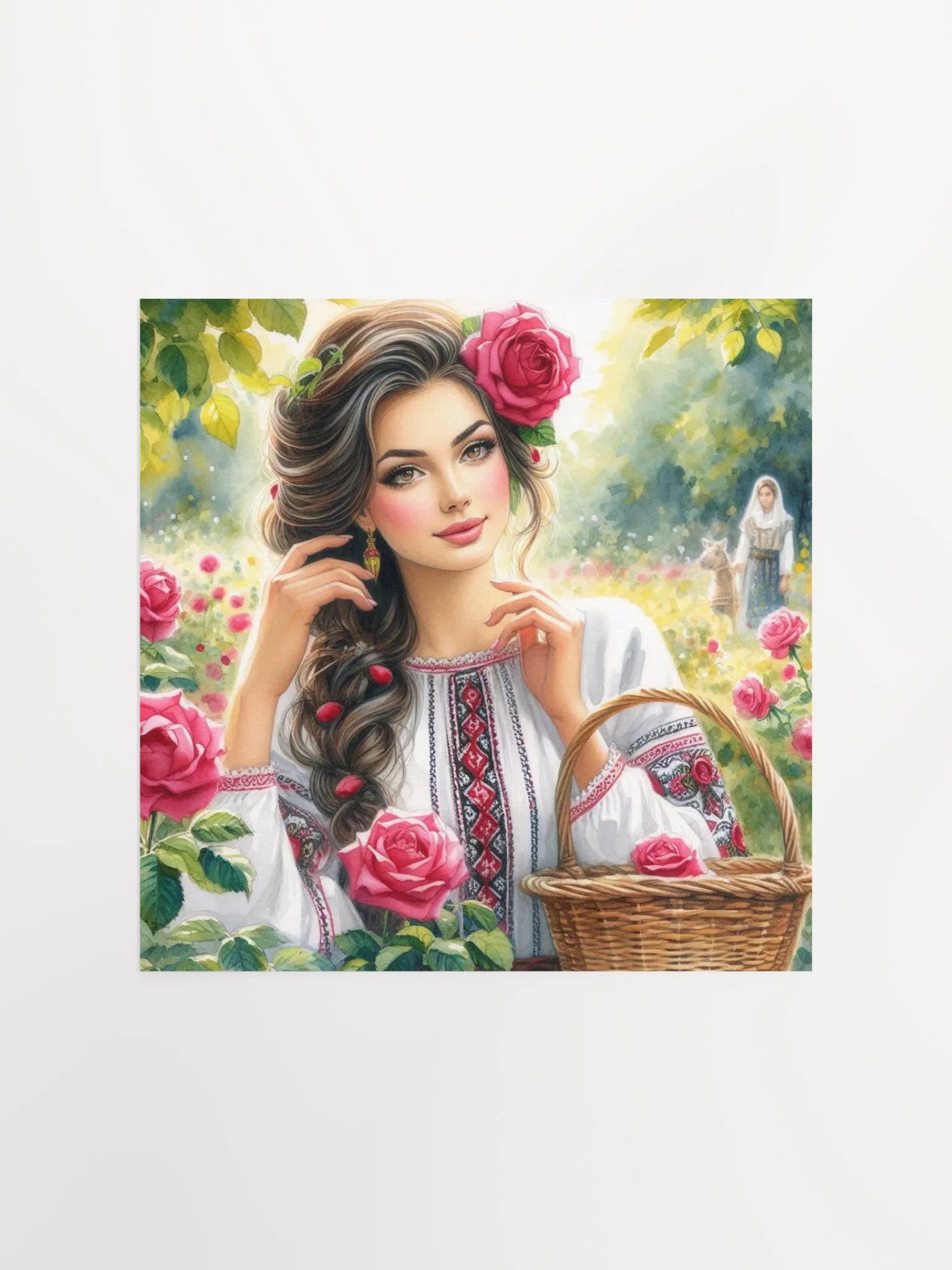Rose Picking Poster product image (1)