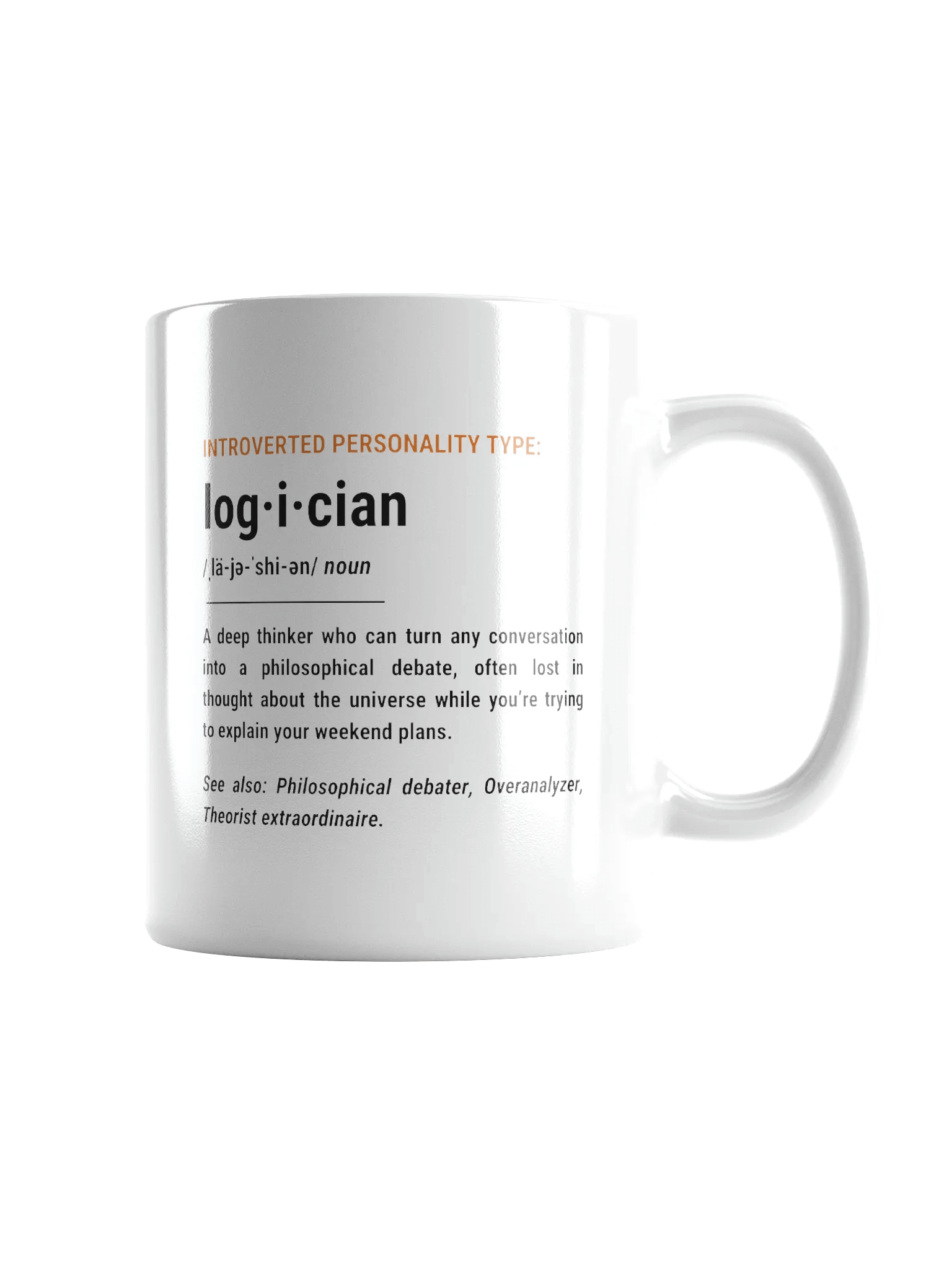 Introverted Personality Type: Logician Mug product image (2)
