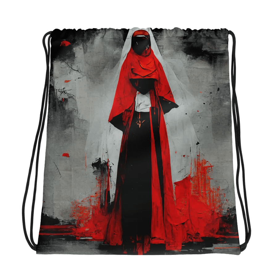 Mystic Veil Drawstring Bag product image (1)
