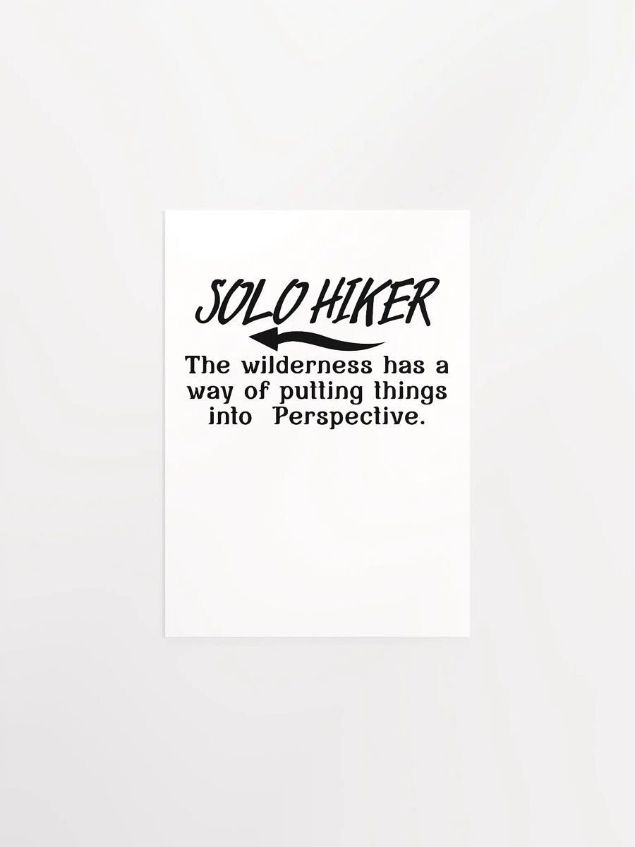The wilderness has a way of putting things into perspective. product image (1)