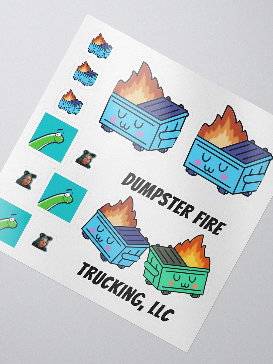 Dumpster Fire Sticker Pack product image (2)