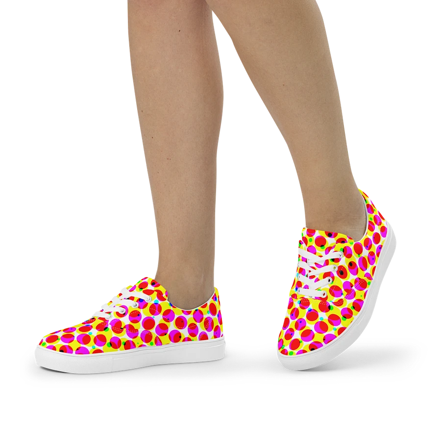 Polka Dot Lace-Up Shoes product image (14)