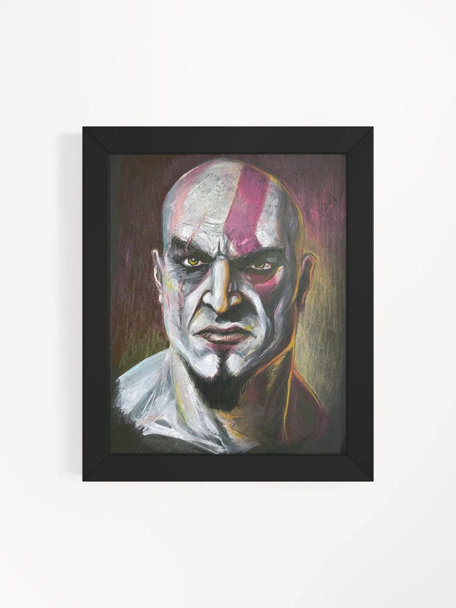 Kratos God of War Ghost of Sparta Matte Print Framed product image (4)