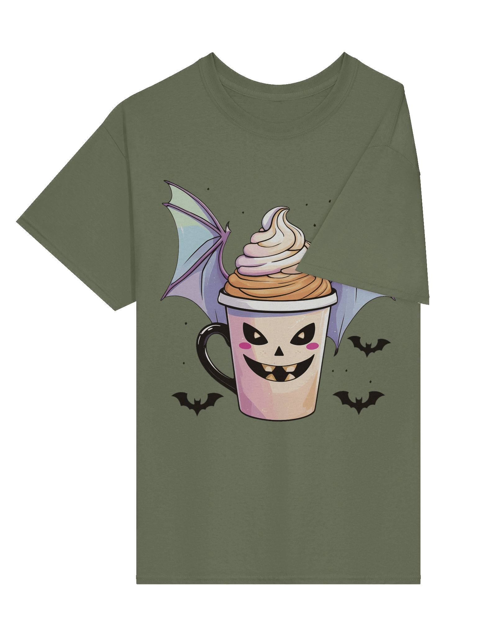 Whimsical Halloween Cup T-Shirt product image (12)