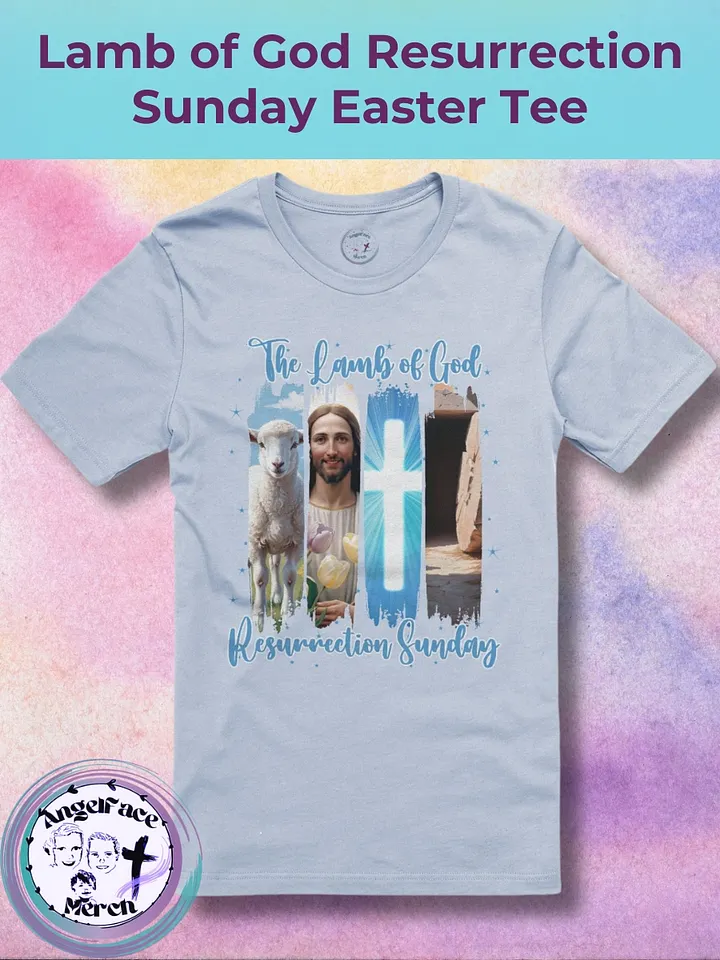Lamb of God Resurrection Sunday Easter Tee product image (1)