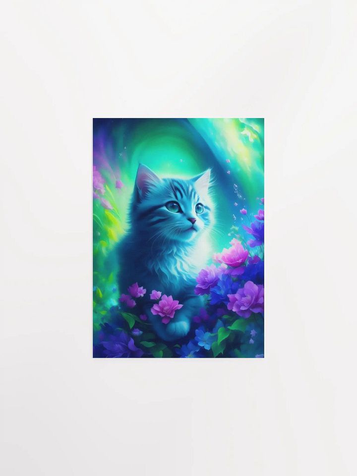 Enchanted Cat Garden Poster product image (3)