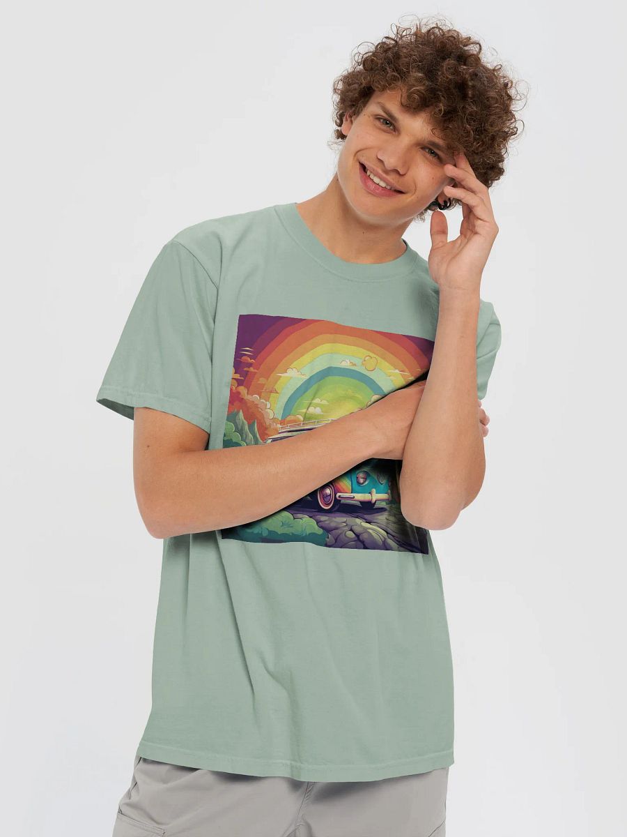 Psychedelic VW Bully ,T 1 Van Retro T-Shirt product image (30)