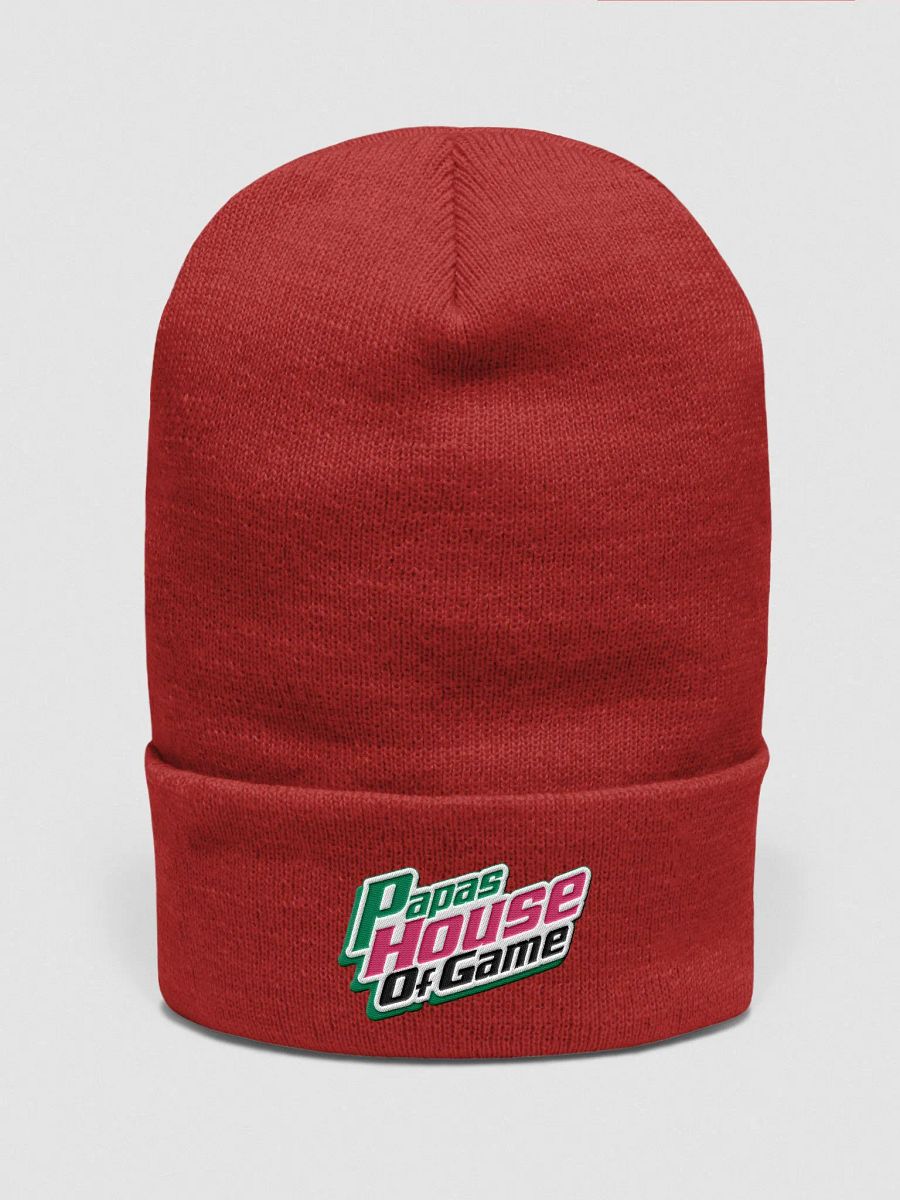 Papa's House of Game Logo Beanie product image (29)